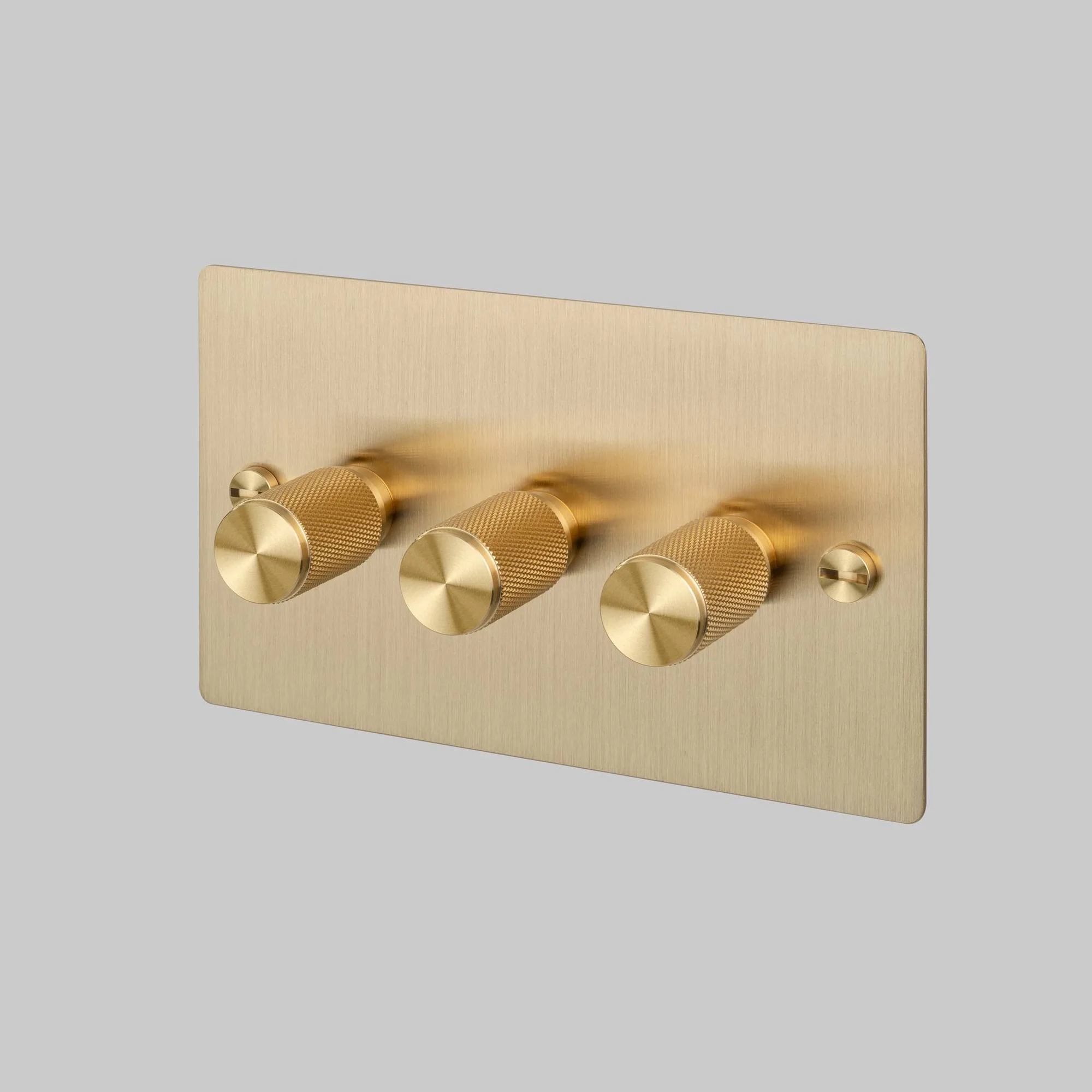 3G DIMMER / 120W / CROSS / BRASS