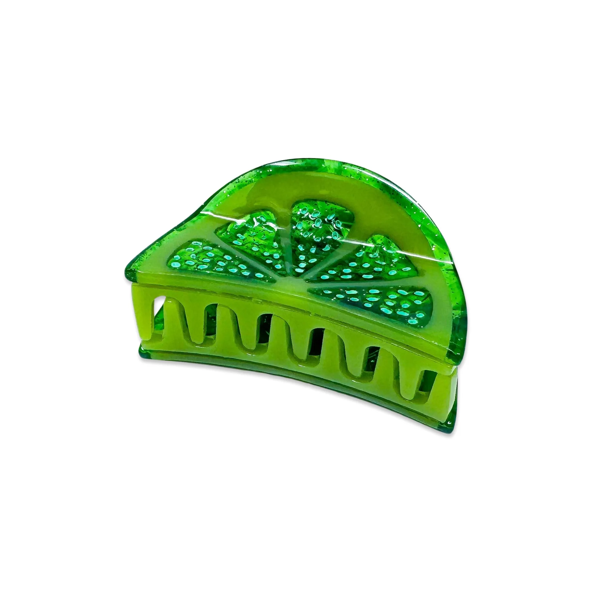Clip per capelli mini fetta di lime