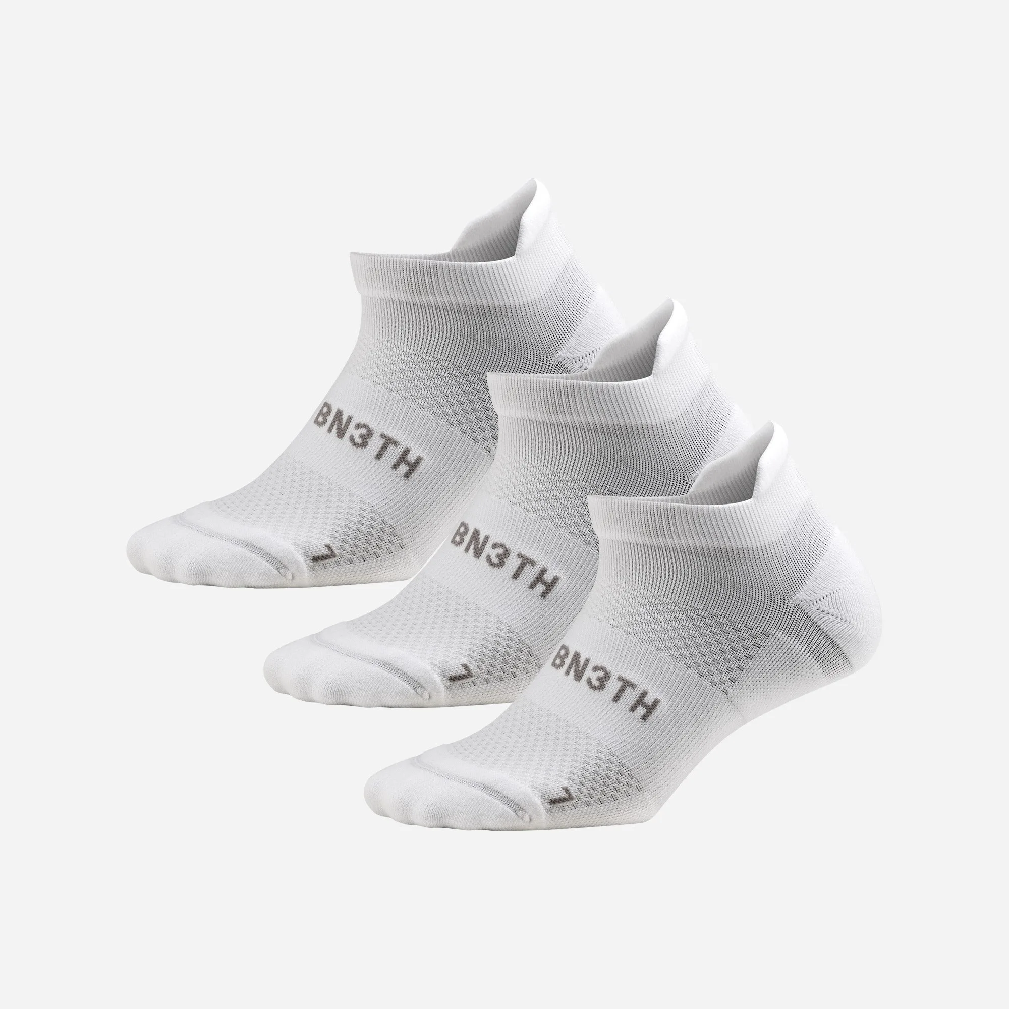 Pro Ankle Sock: White 3 Pack