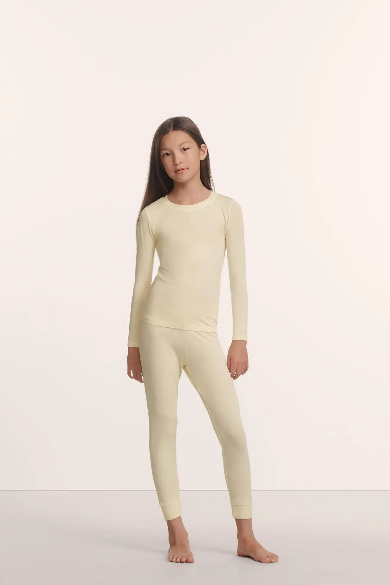 Kids TENCEL™ Modal Unisex Long PJ Set