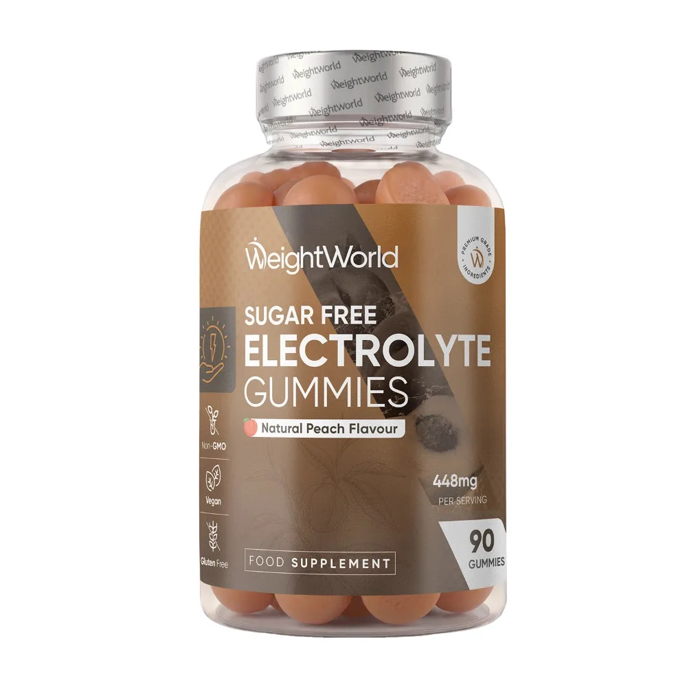 Bezcukrové elektrolytové gumové bonbony