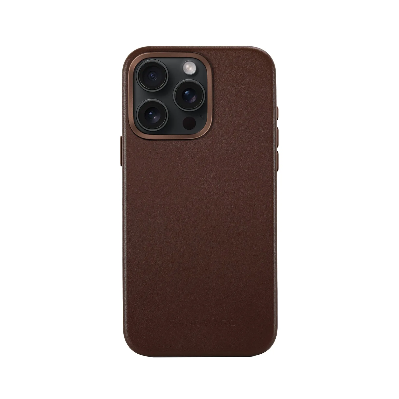 Minimal Leather Case iPhone 16 Pro: Brown vs Navy vs Sand