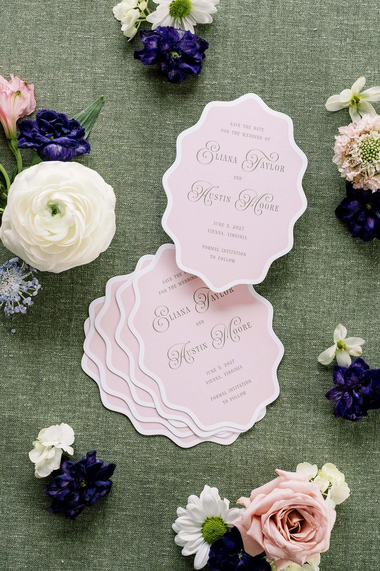 Die Eden Hochzeitseinladungskarte