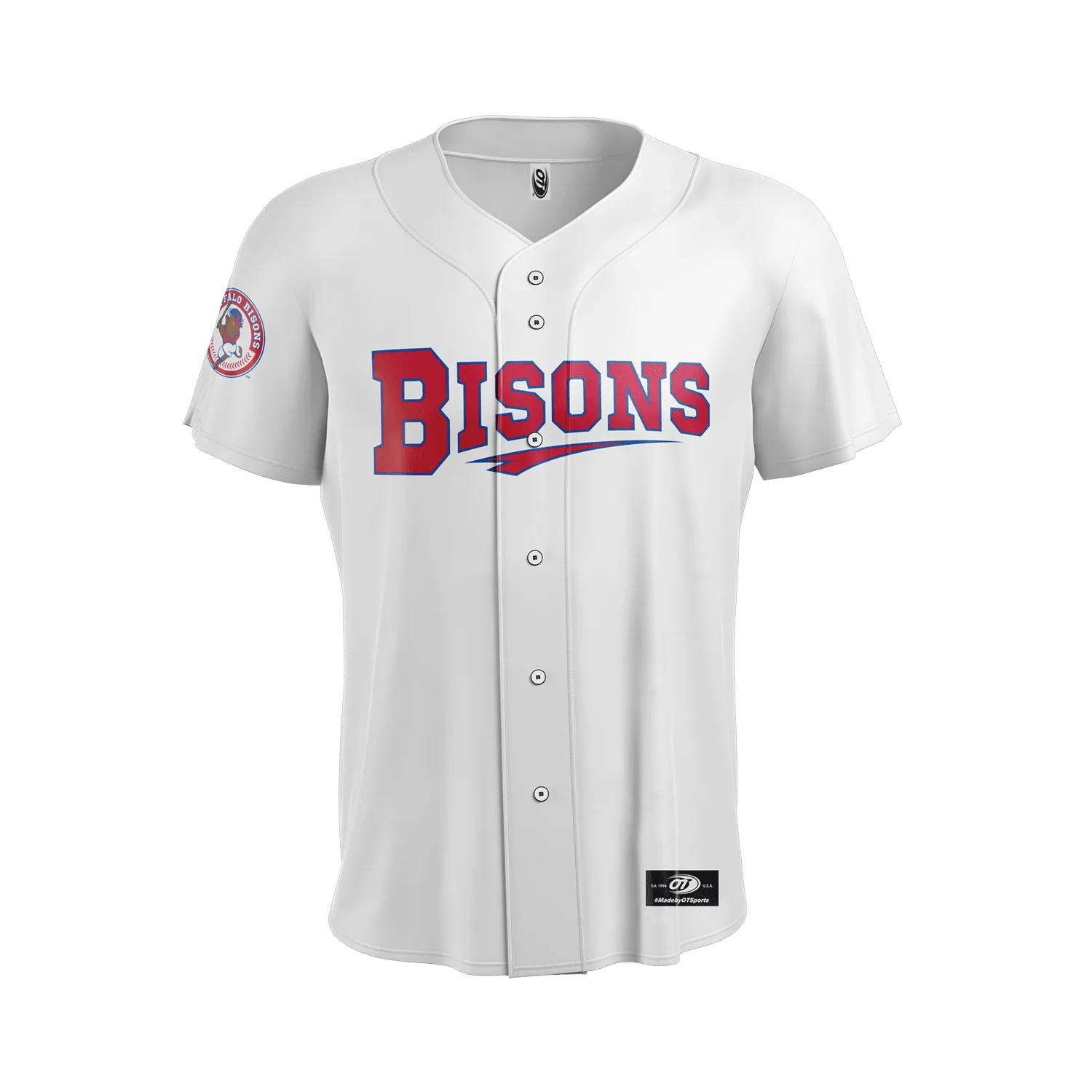 Buffalo Bisons Youth Sublimated Home Replica Jersey