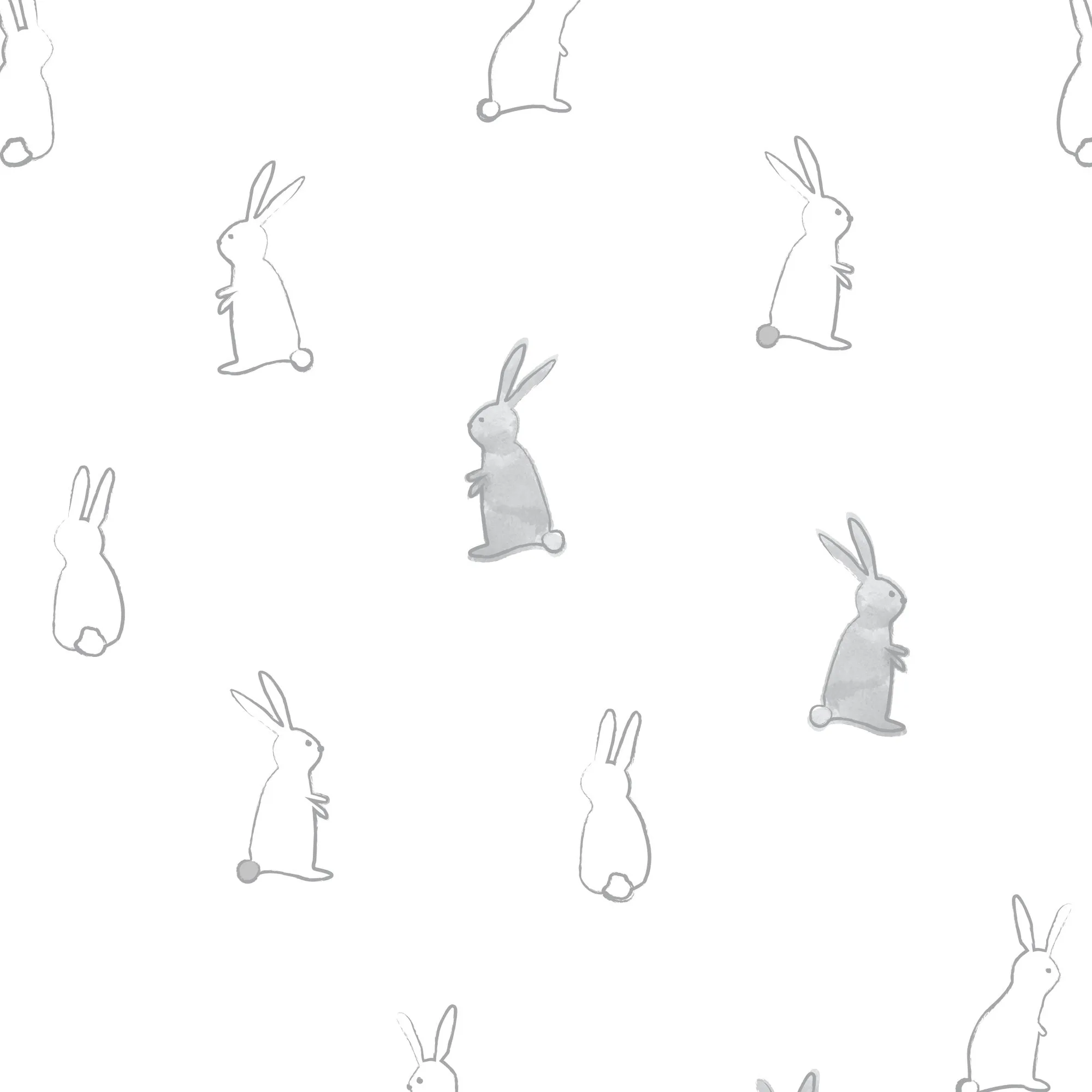 Chasing Paper X Pehr Wallpaper - Bunny Hop