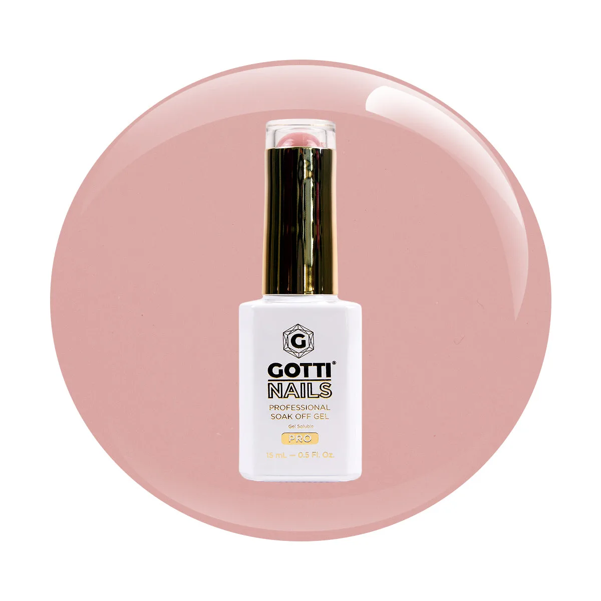 Gotti Nails #14G Gel Color - No Dudes Nude