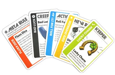 Fluxx Dice Card Pack: Was es Ihrem Fluxx-Spiel hinzufügt