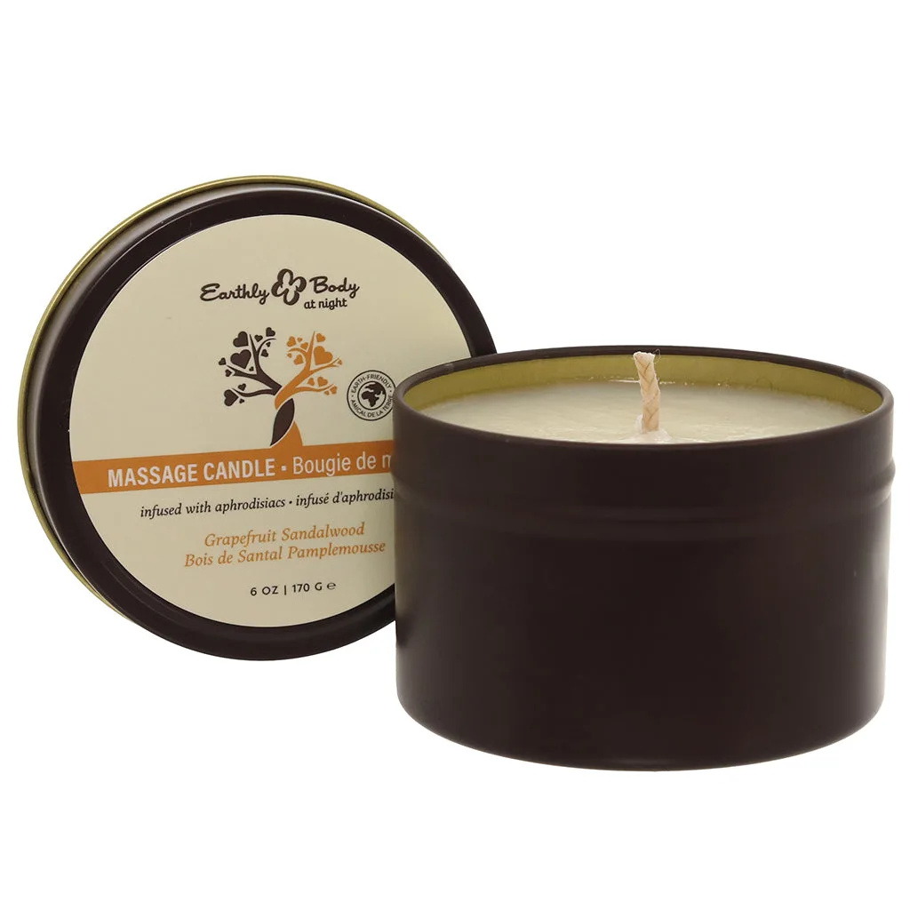 Grapefruit Sandalwood Massage Candle Tips