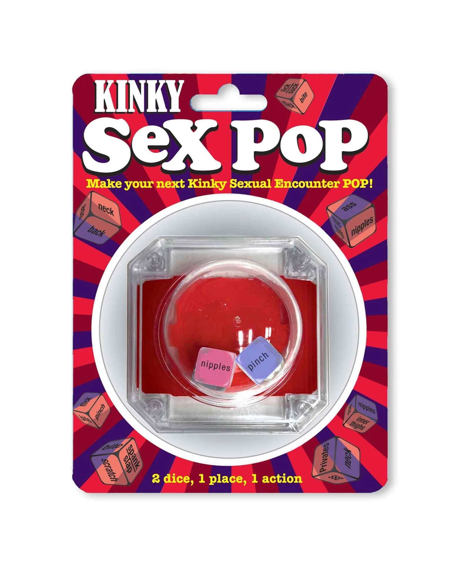 Kinky Sex Pop Dice vs Foul Mouth Card Game
