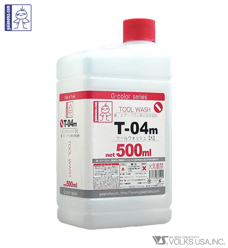 Gaia Tool Wash T-04m 500ml