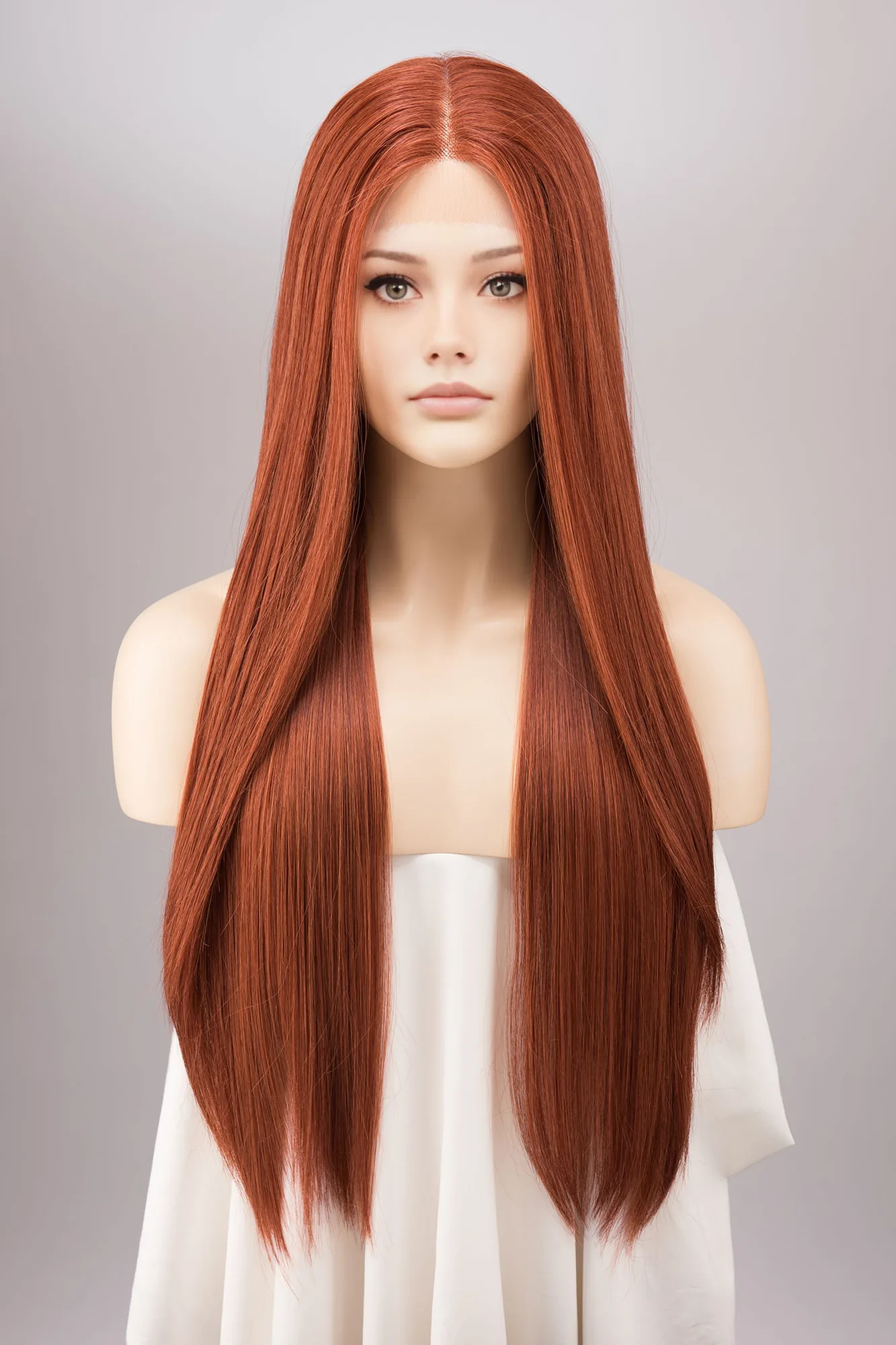 So pflegst du eine lange, glatte Lace-Front-Synthetikperücke