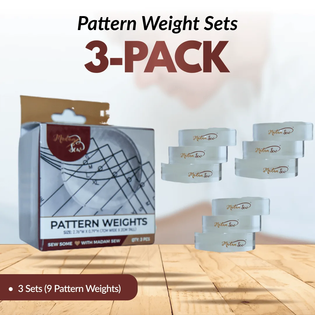 Pattern Weights 3 Pack