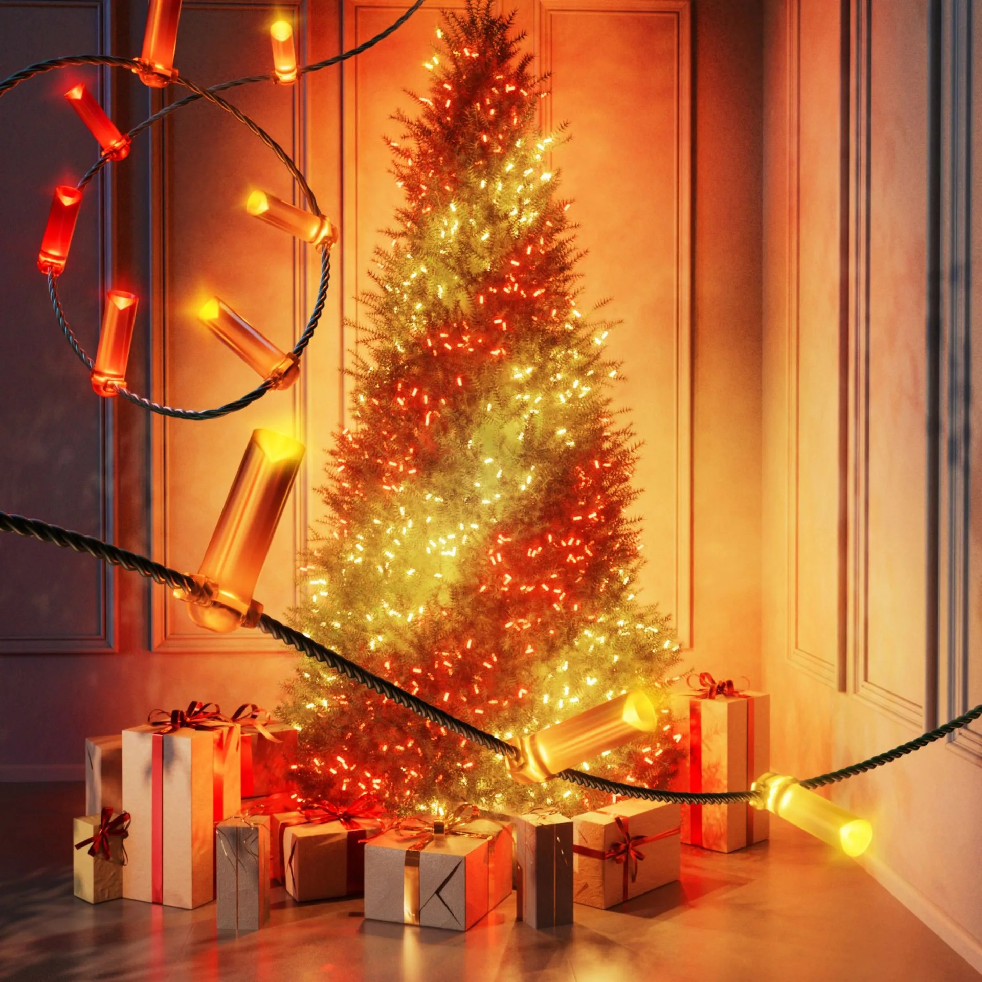 How to Set Up Twinkly Light Strings for Outdoor Patio and Garden Lighting
