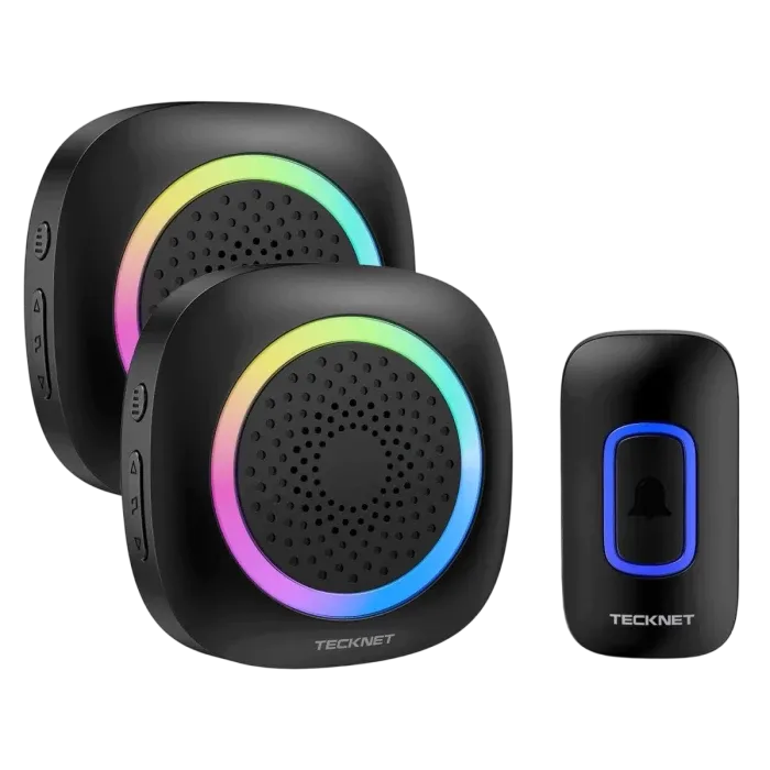 Draadloze deurbel met RGB-licht instellen