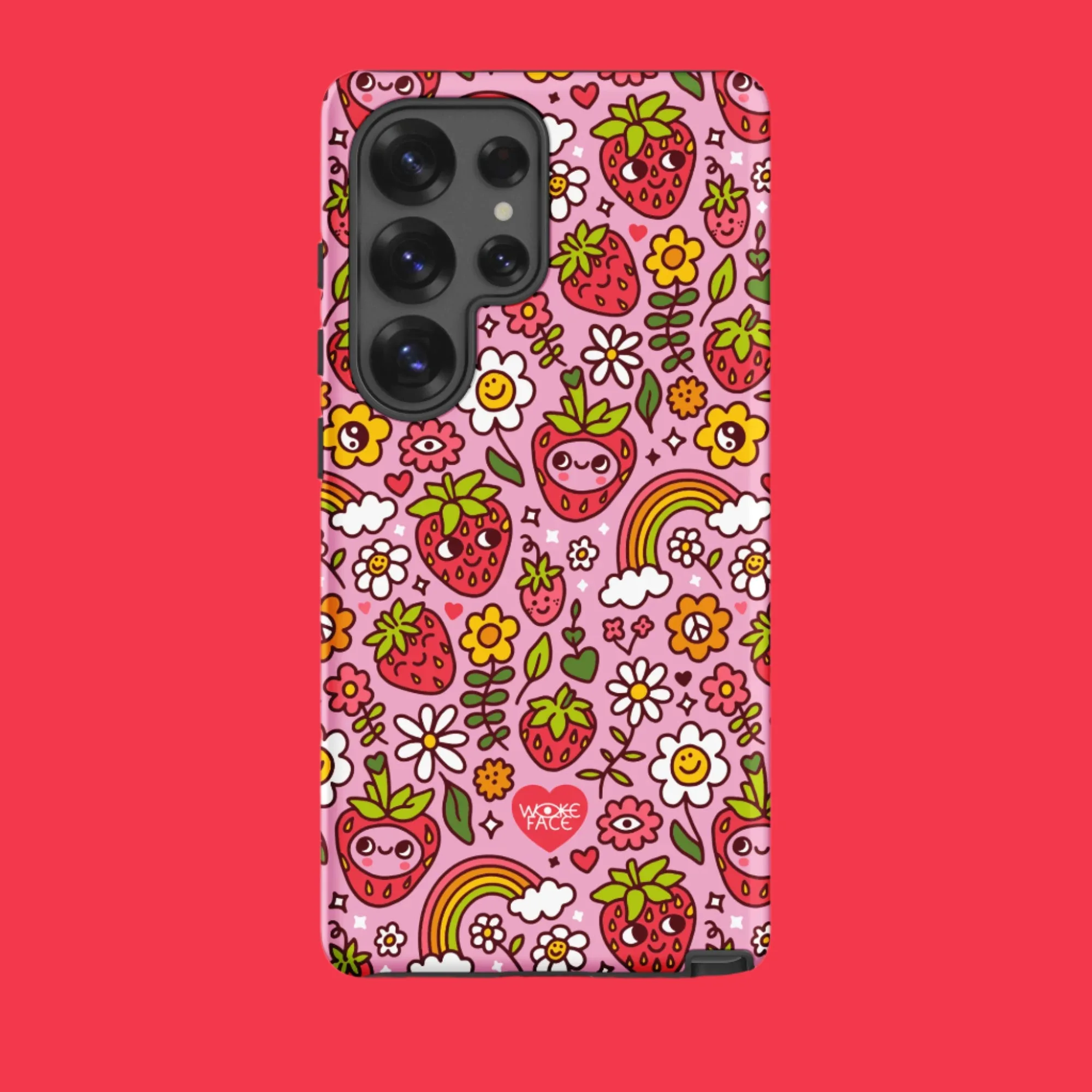 Strawbebby Samsung Phone Case