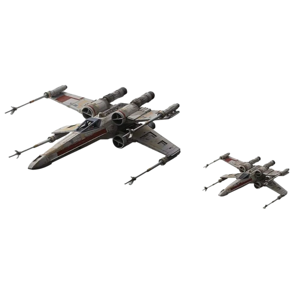 1/72 & 1/144 Red Squadron X-Wing: Inhalt