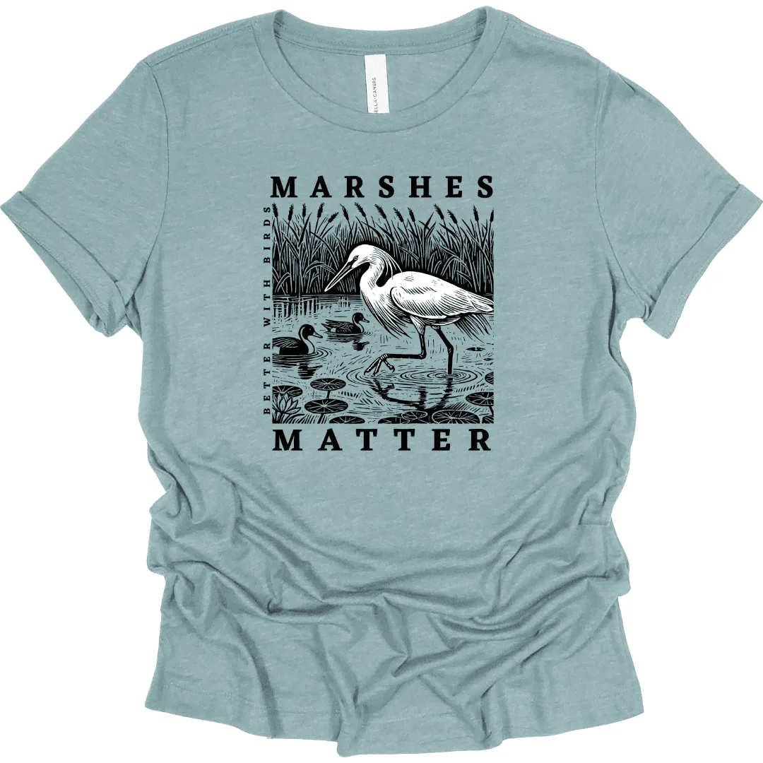 Marshes Matter 女款T恤穿搭指南