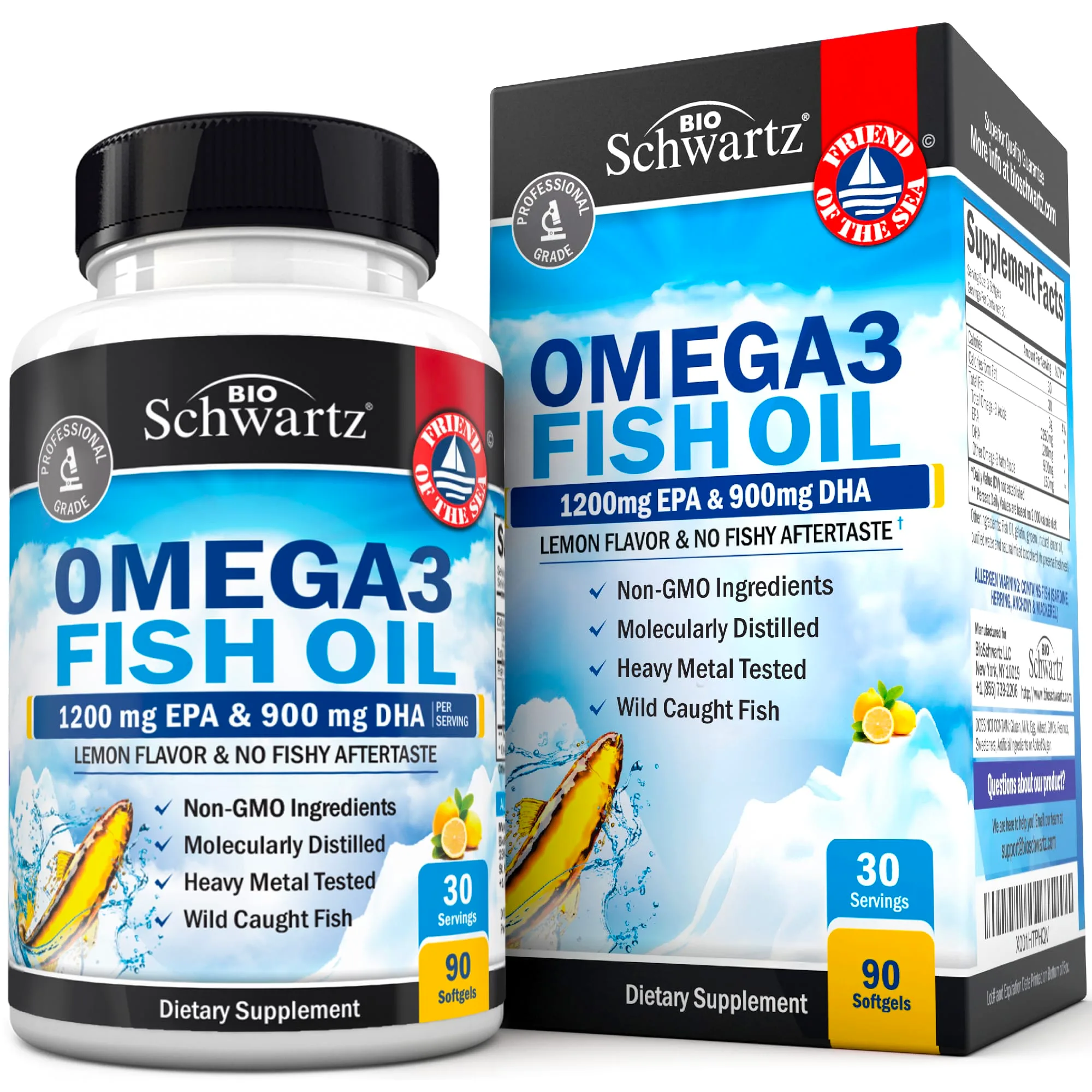 Omega 3 Fish Oil Softgels