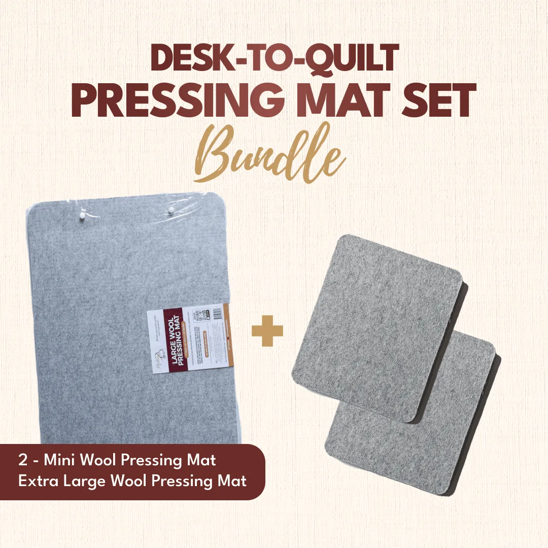 Why Use a Desk-to-Quilt Pressing Mat Set for Sewing