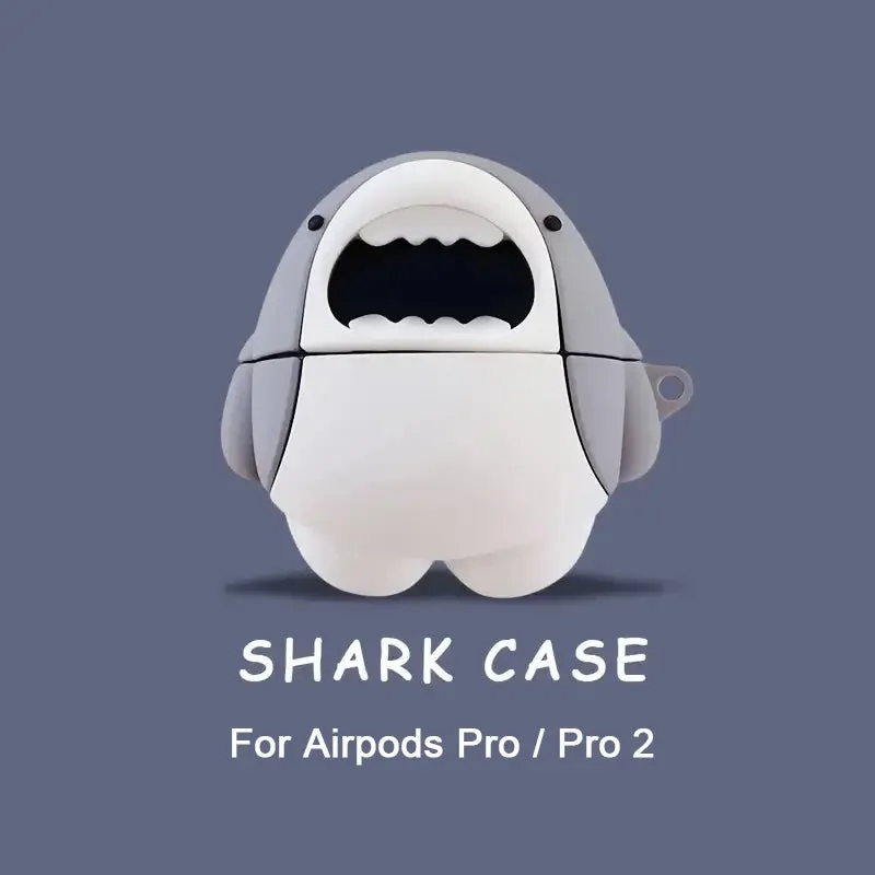 Kawaii pouzdro na AirPods se žralokem