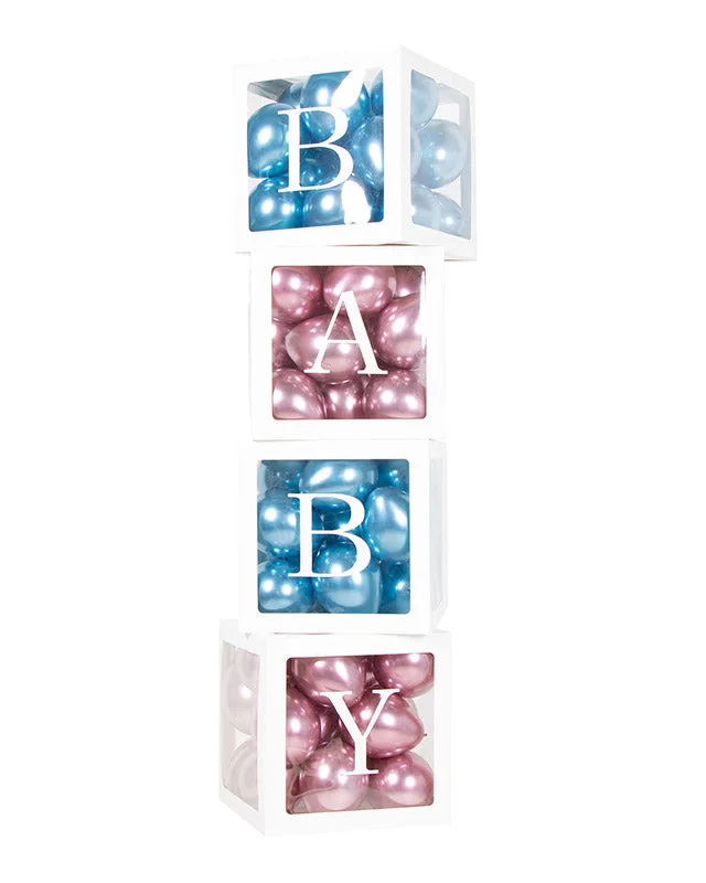 Cubi Palloncino Baby - 30cm x 30cm (4 pezzi)