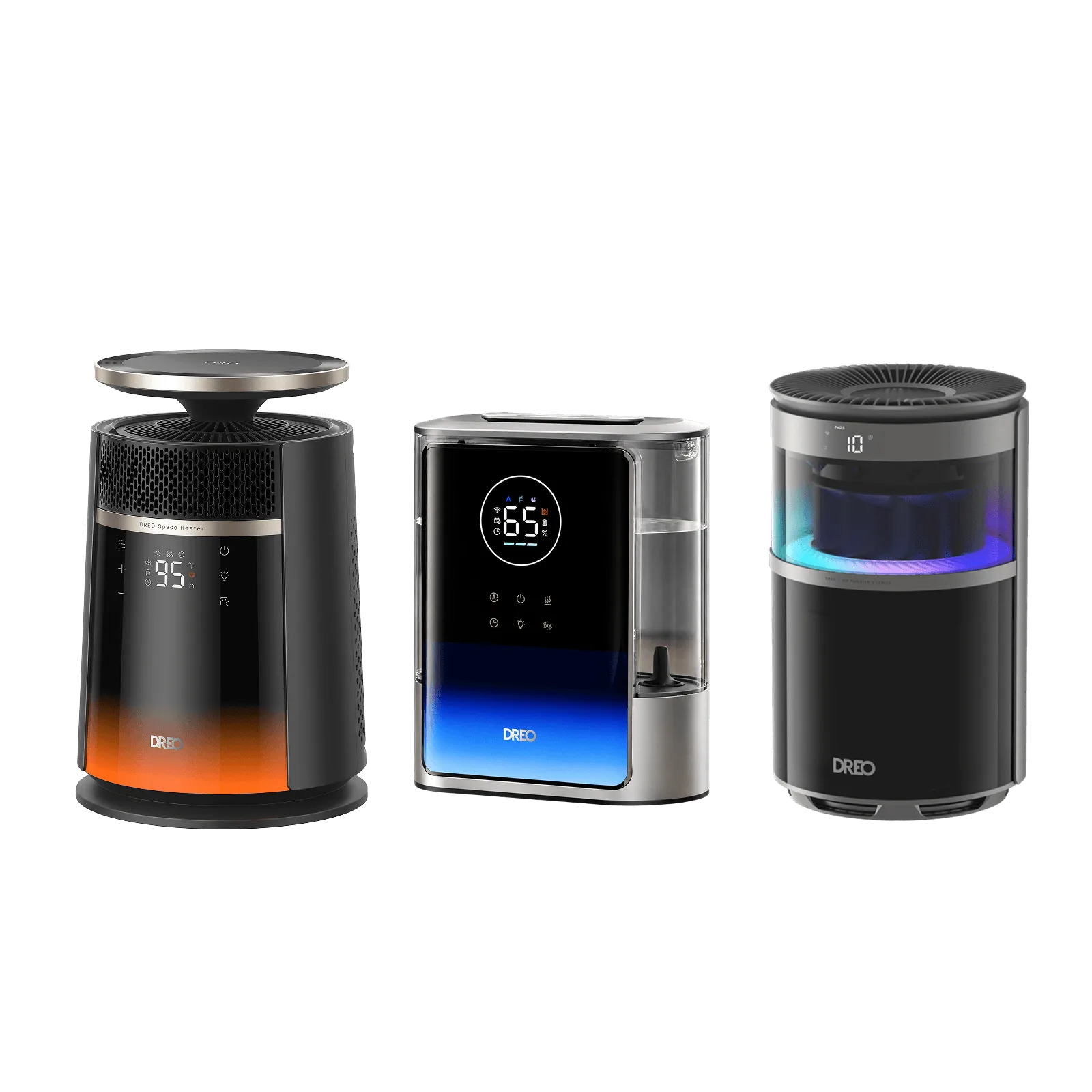 Purificateur d'air 530S + Chauffage d'appoint 720 + Humidificateur intelligent 717S 8L