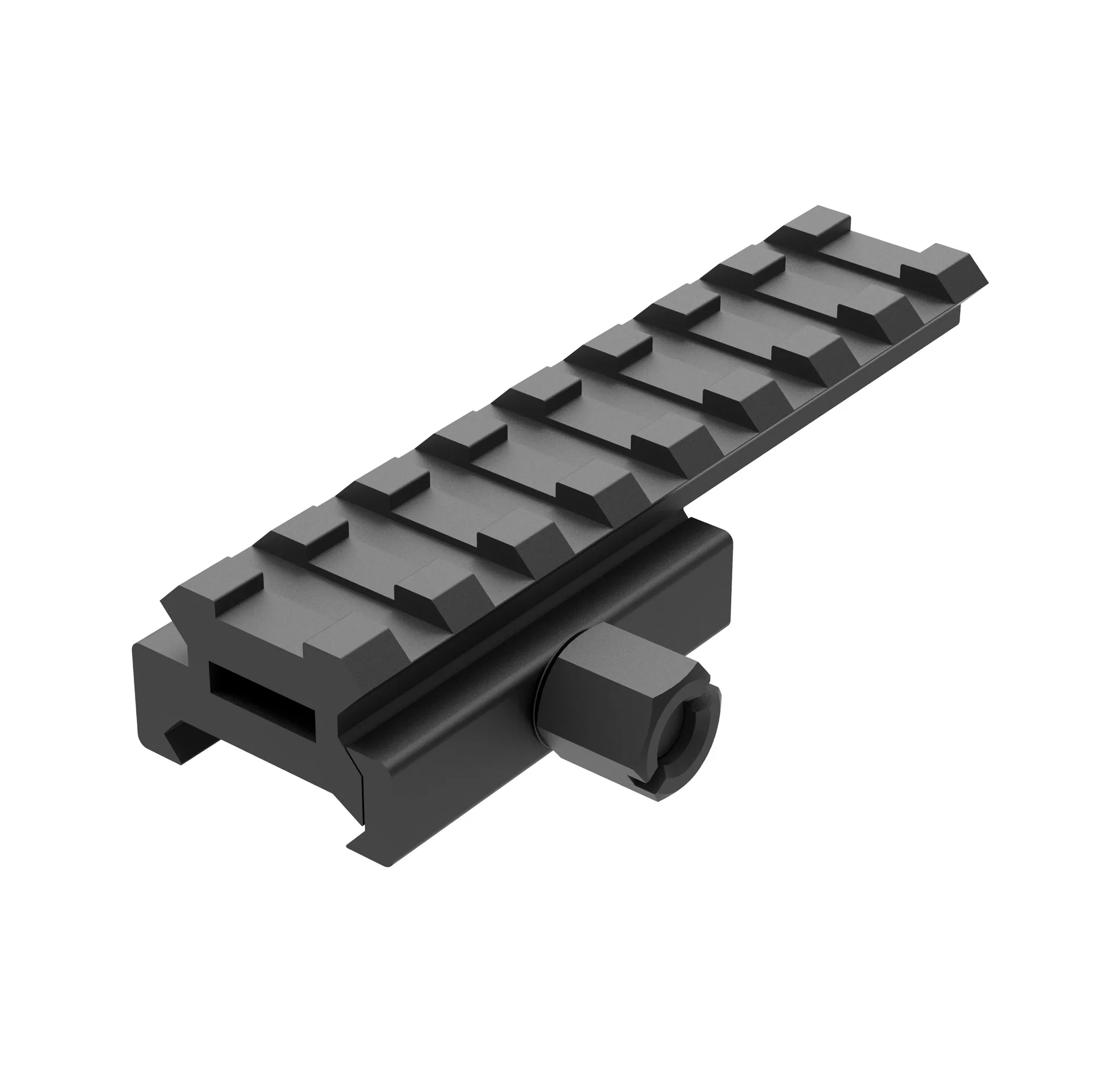 8-Slot Riser Scope Mount 0.5 inch /0.83 inch /1 inch Picatinny Rail Riser Mount