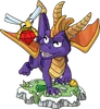 Spyro and Sparx Display Setup for Collectors