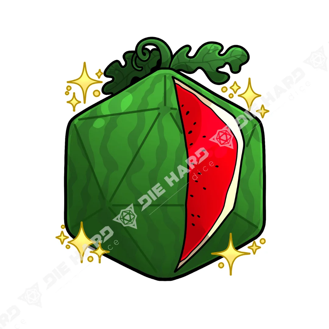ملصق - Dice Watermelon