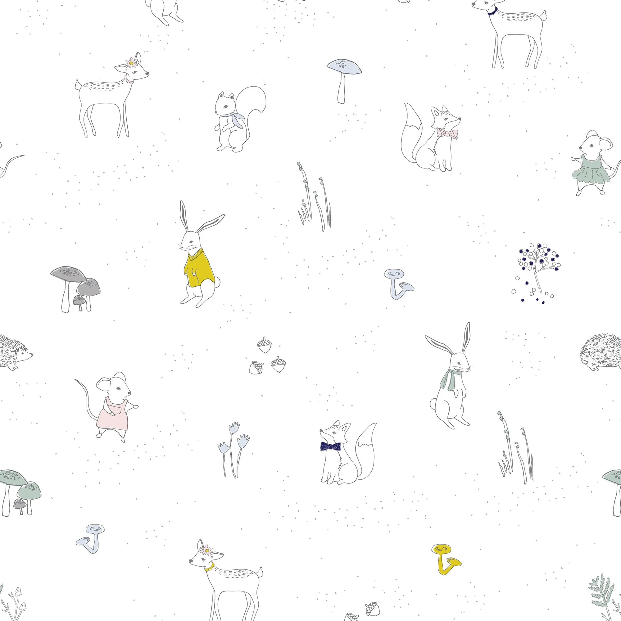 Carta da Parati Chasing Paper X Pehr - Foresta Magica