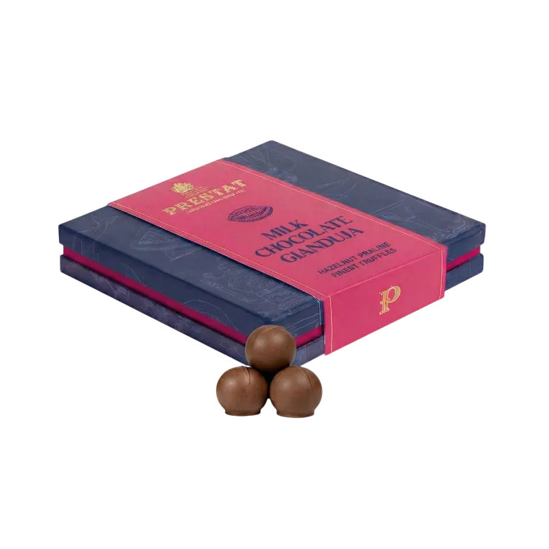 Gianduja Milk Chocolate Truffles - 9 Piece