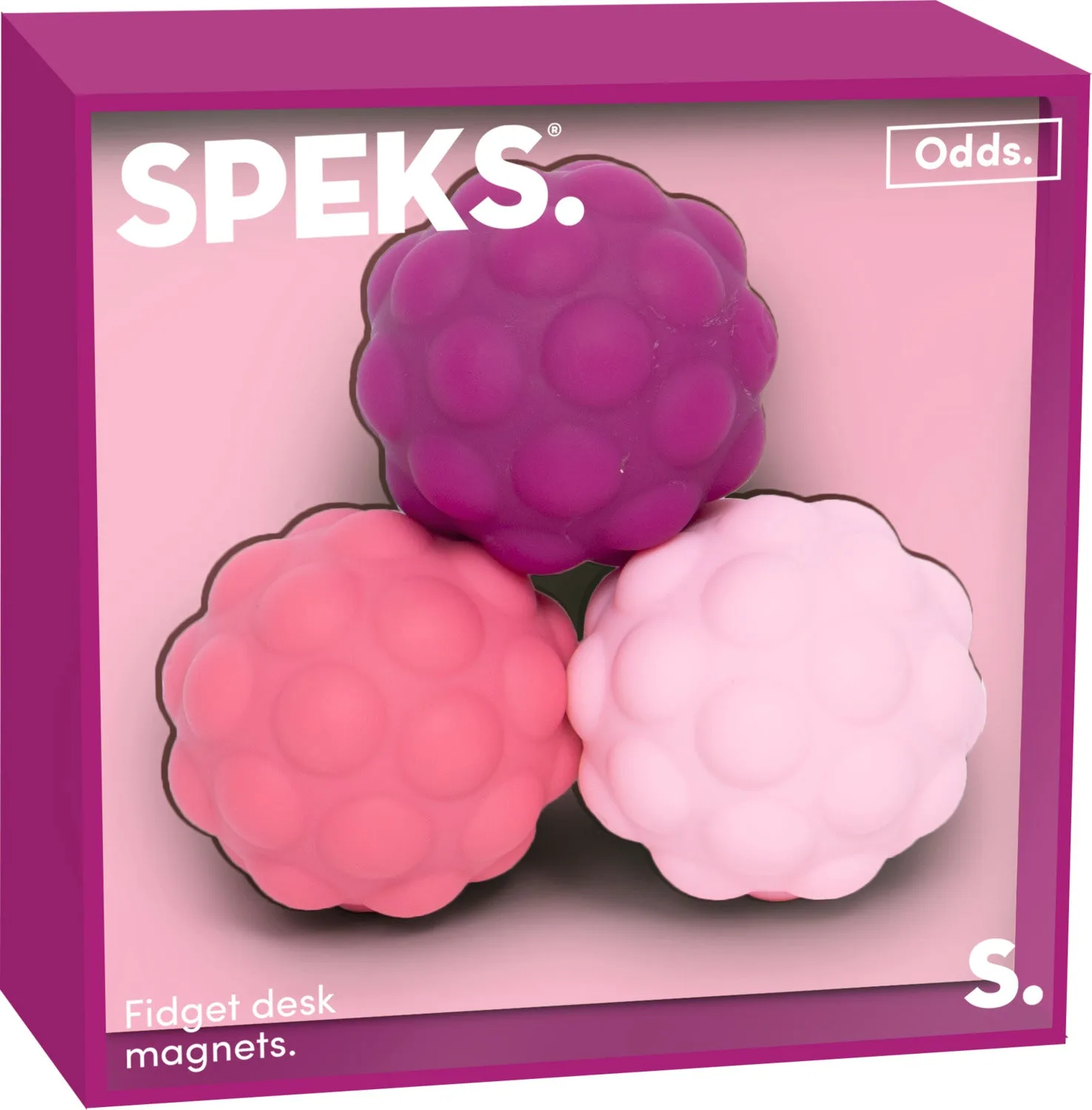 Odds Purple Bumps Silicone Fidget Magnets