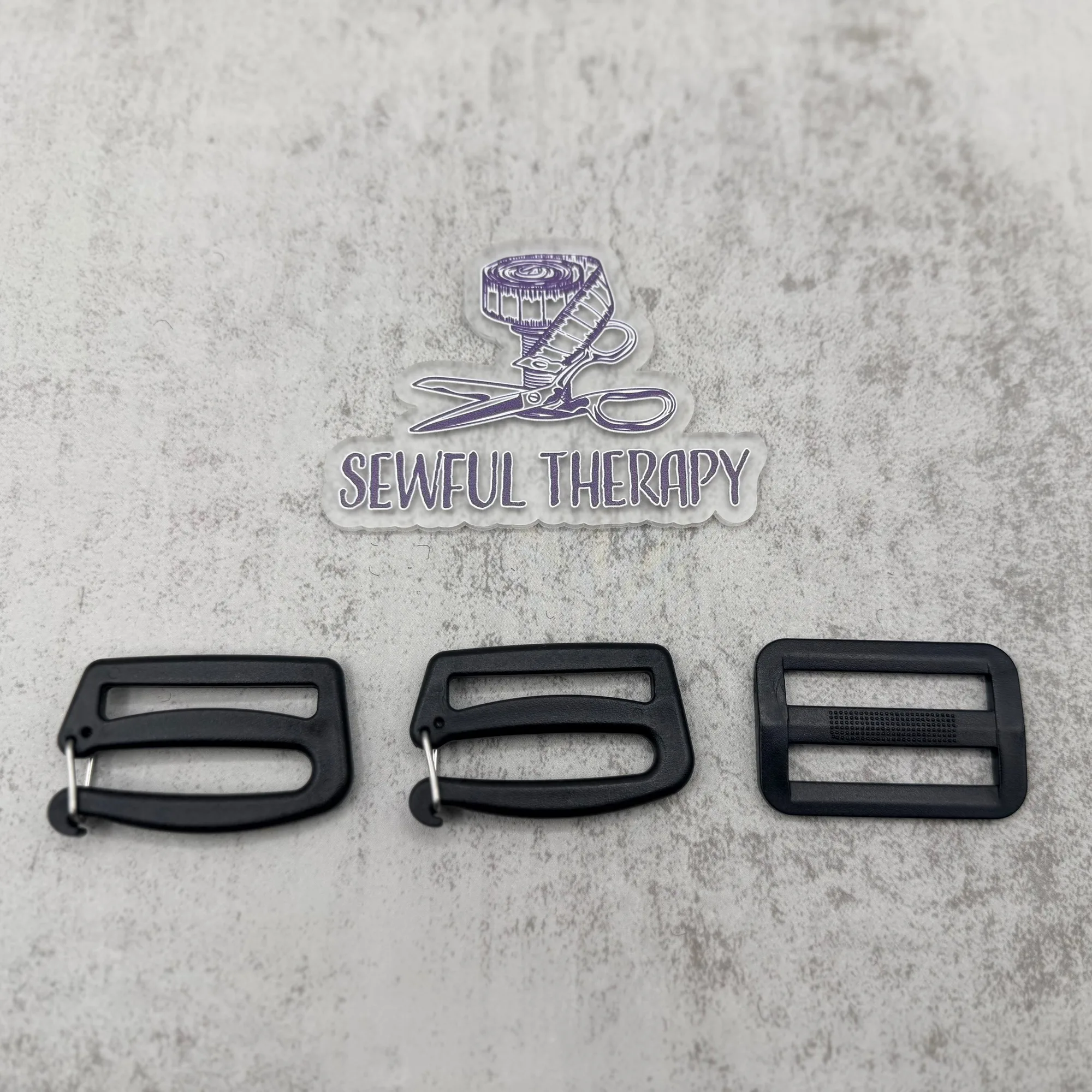 1.5” à dégagement rapide Ensemble d'extension de sangle (2 clips de sangle + 1 triglide)