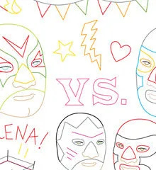 LUCHA LIBRE - 3 Themes Embroidery Patterns