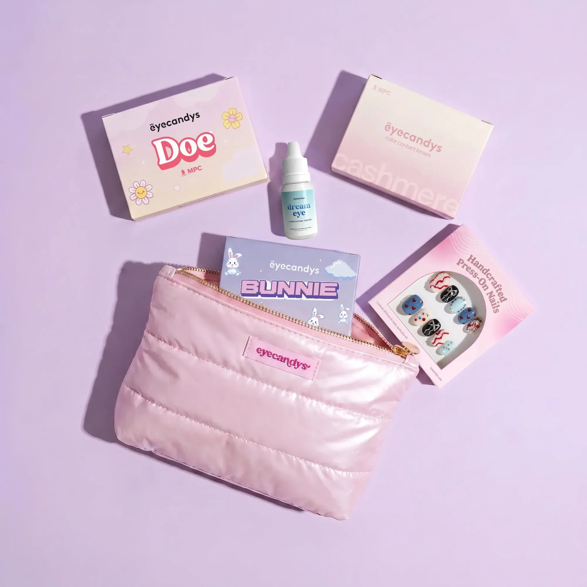 Travel Lens Pack with Nails and Drops Guide