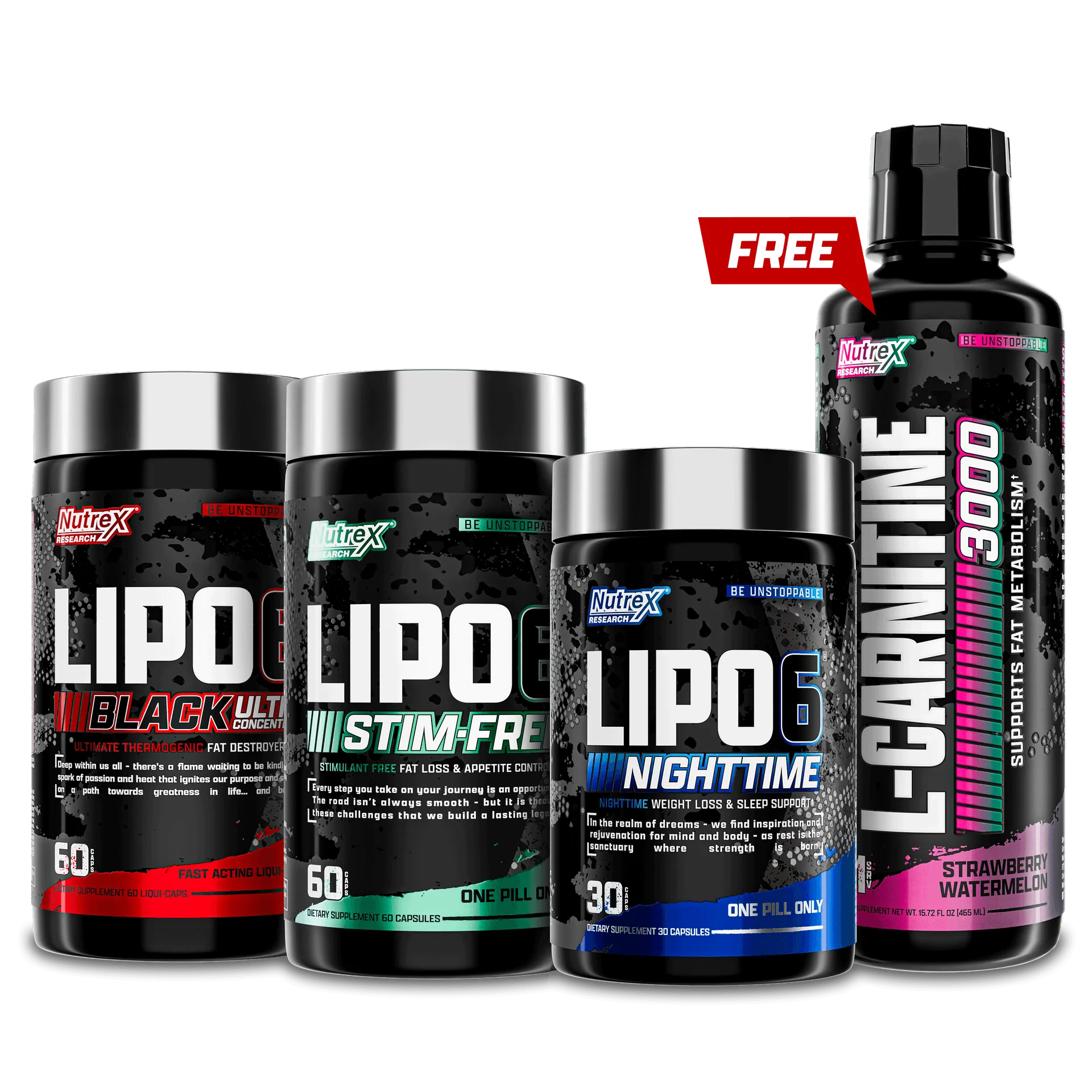 24-Hour Fat Loss Stack Contents