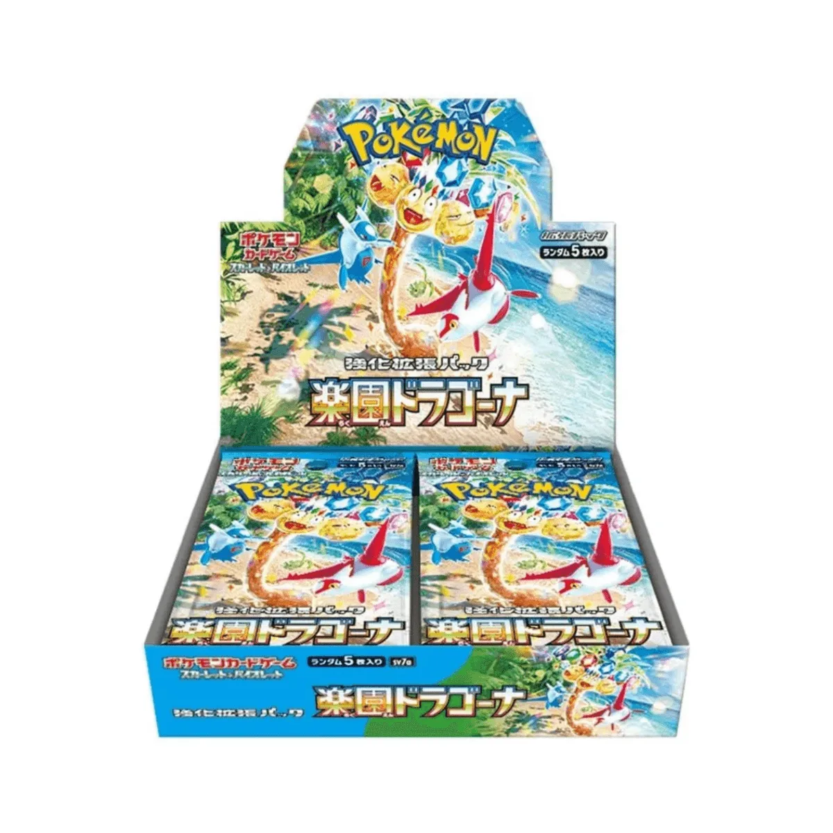 Pokémon TCG Japanese Paradise Dragona Booster Box SV7a
