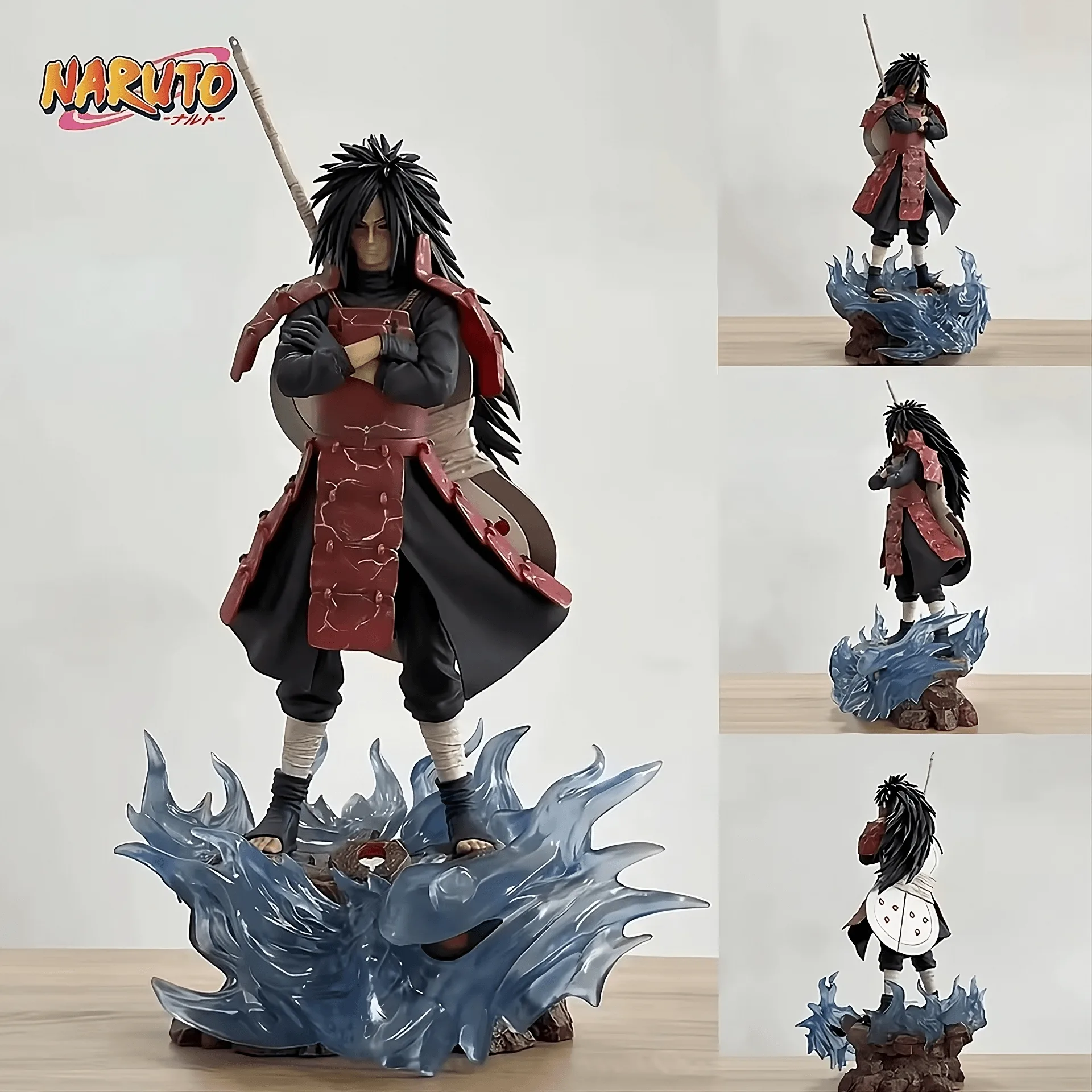 Naruto Shippuden – Uchiha Madara Actionfigur | 42 cm mit Lichteffekt