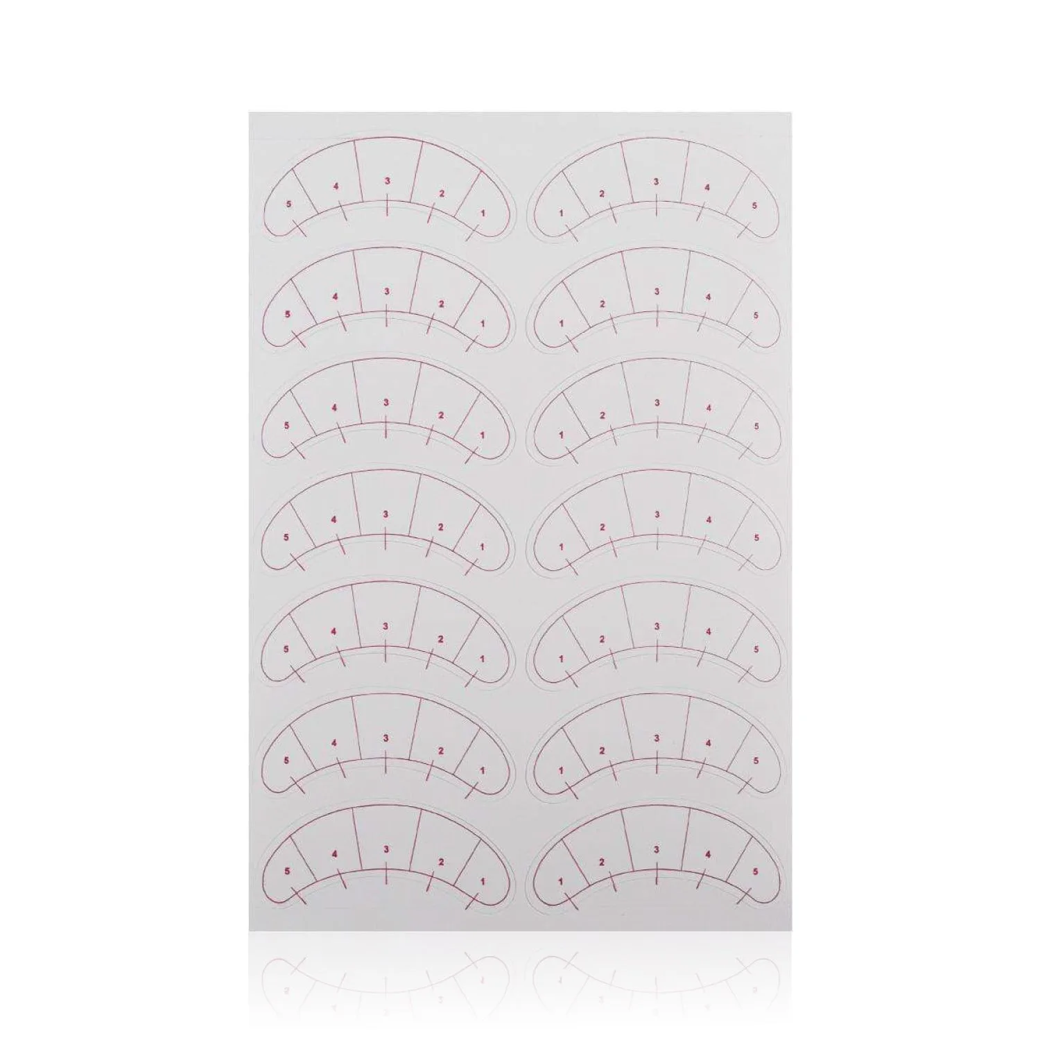 Oogmappingstickers gebruiken voor een perfecte wimperplaatsing