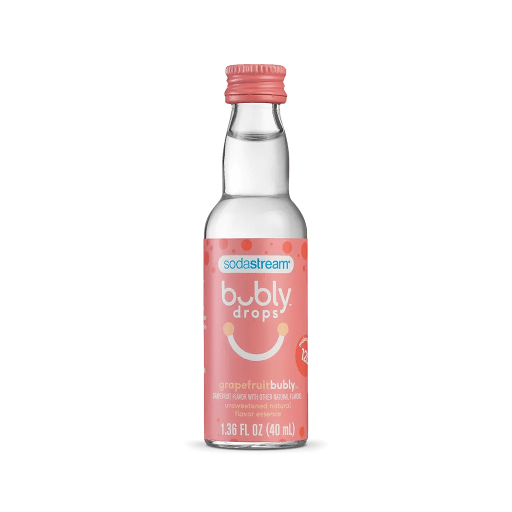 Sodastream bubly drops® Grapefruit Natural Flavor Essence 40ml - final sale