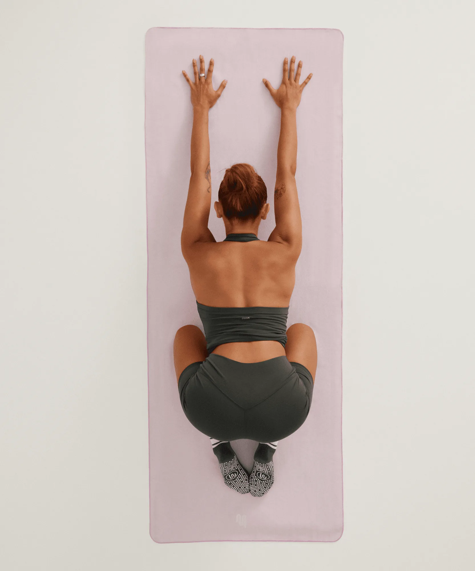 Mat Grip Towel - Cool Pink