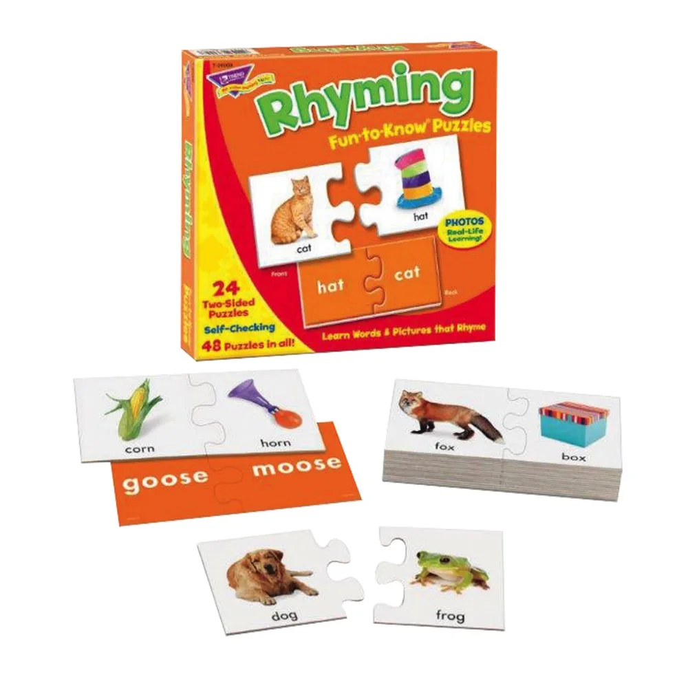 Rhyming Fun-to-Know(R) Puzzles