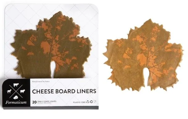 FORMATICUM CHEESE BOARD LINERS CHEESE LEAVES (20PC)