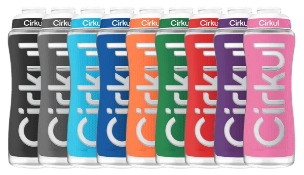 32oz. Grip Squeeze Plastic Bottle & Sport Lid
