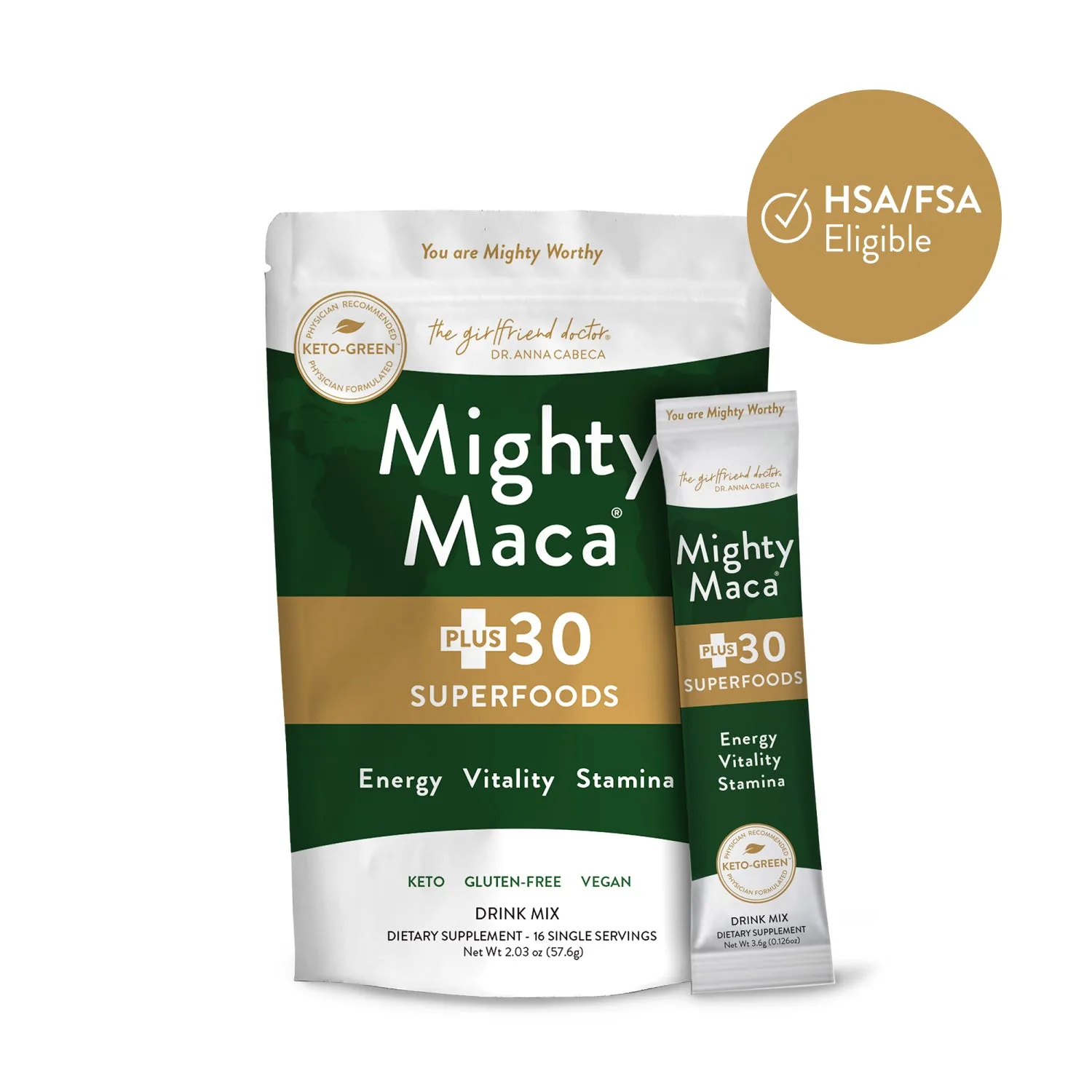 عرض Mighty Maca الخاص: ماذا يوجد في عبوة 16 حصة