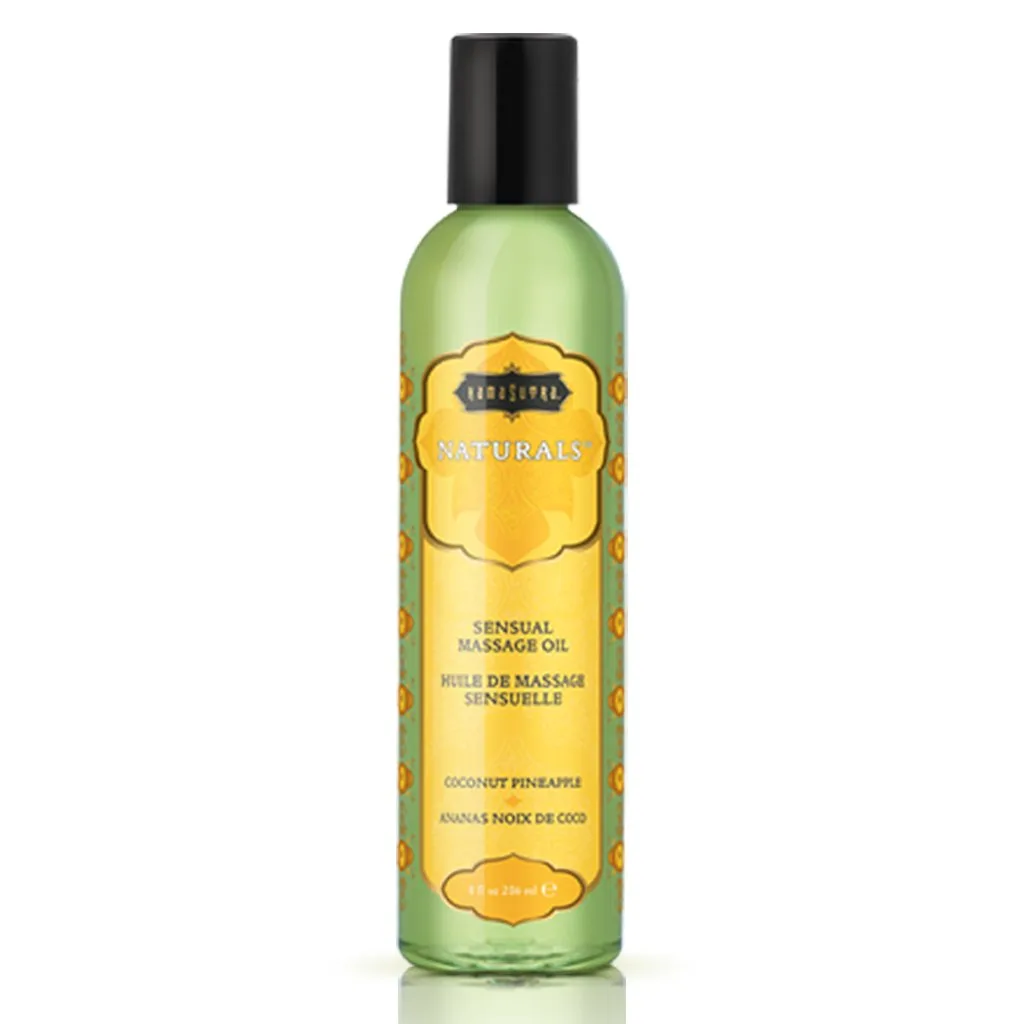 Naturals massageolie kokos ananas
