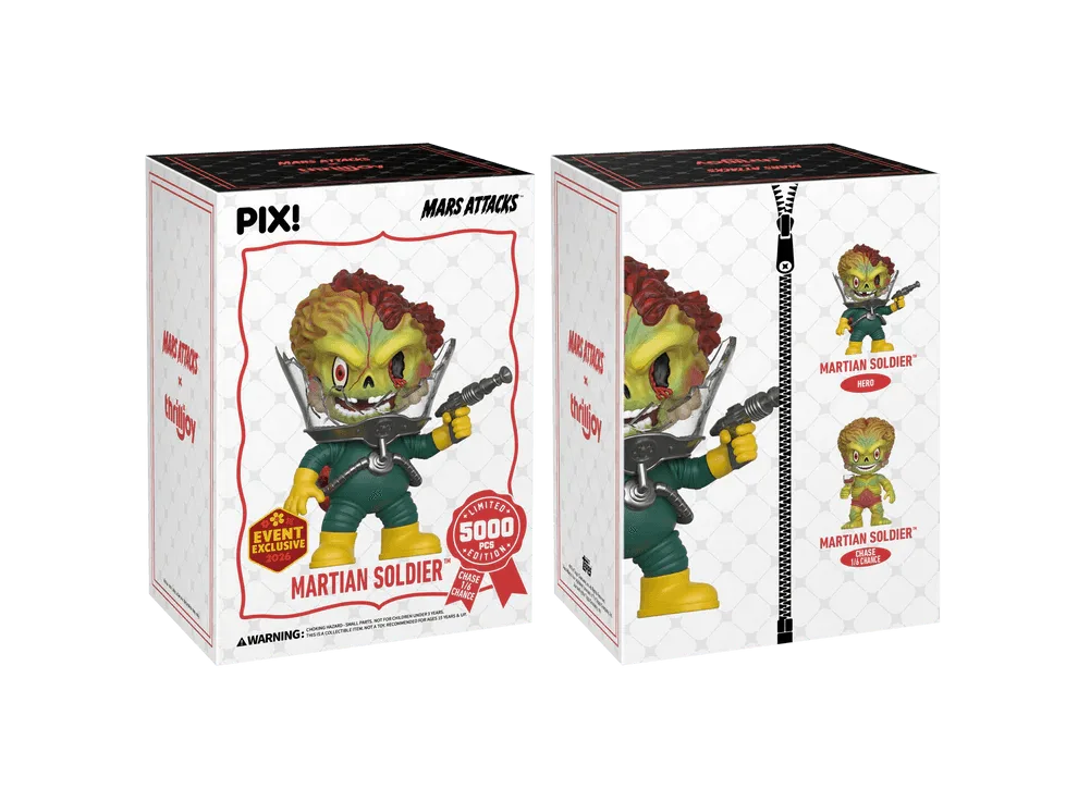 Thrilljoy PIX! Martian Soldier Mars Attacks! 2026 Event Exclusive LE5000