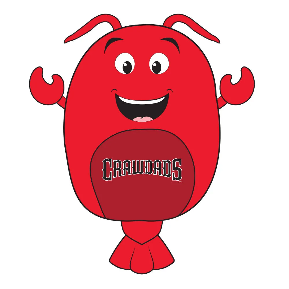 Hickory Crawdads Conrad 12" Plush Pillow