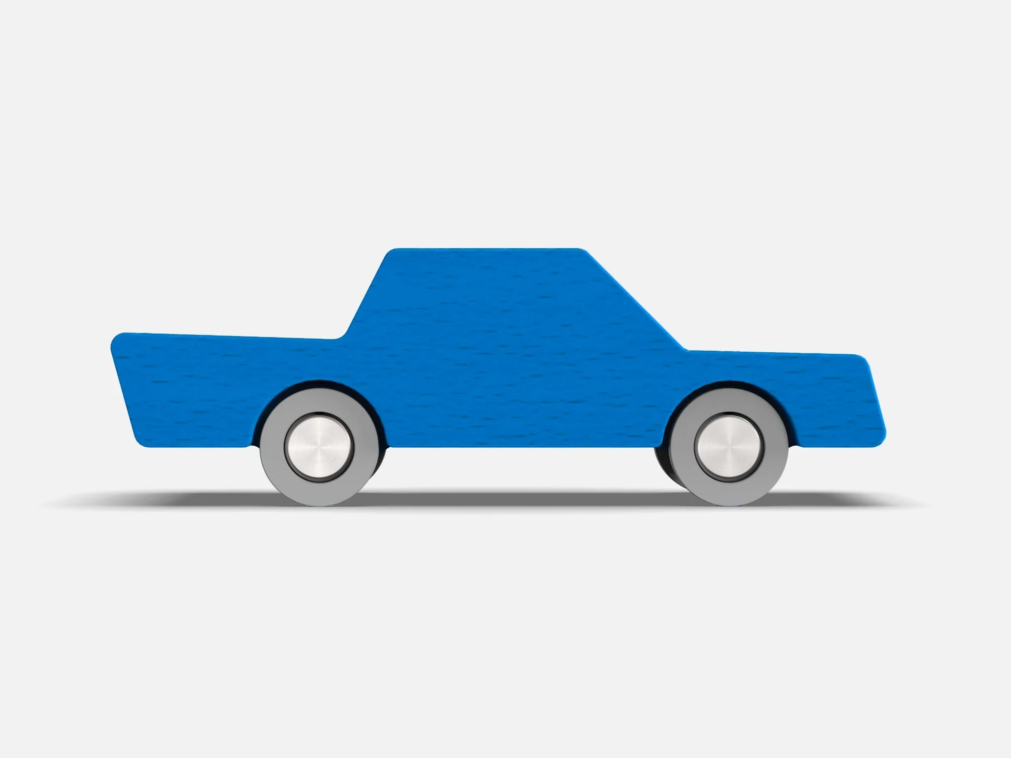 Hin-und-her-Auto Blau