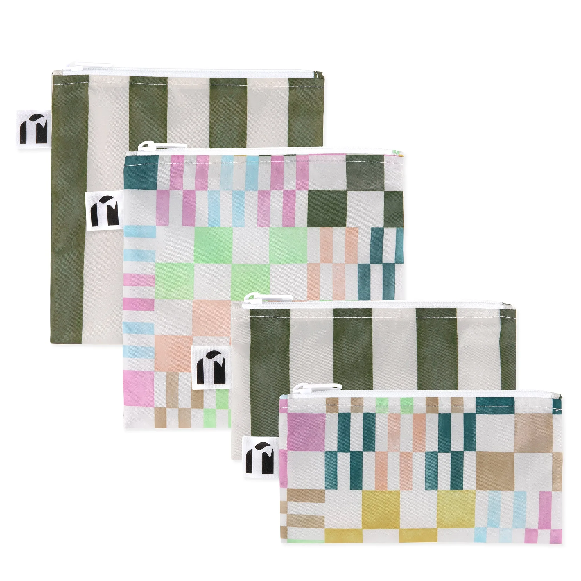 Reusable Snack Bag 4 Pack: Motley Club